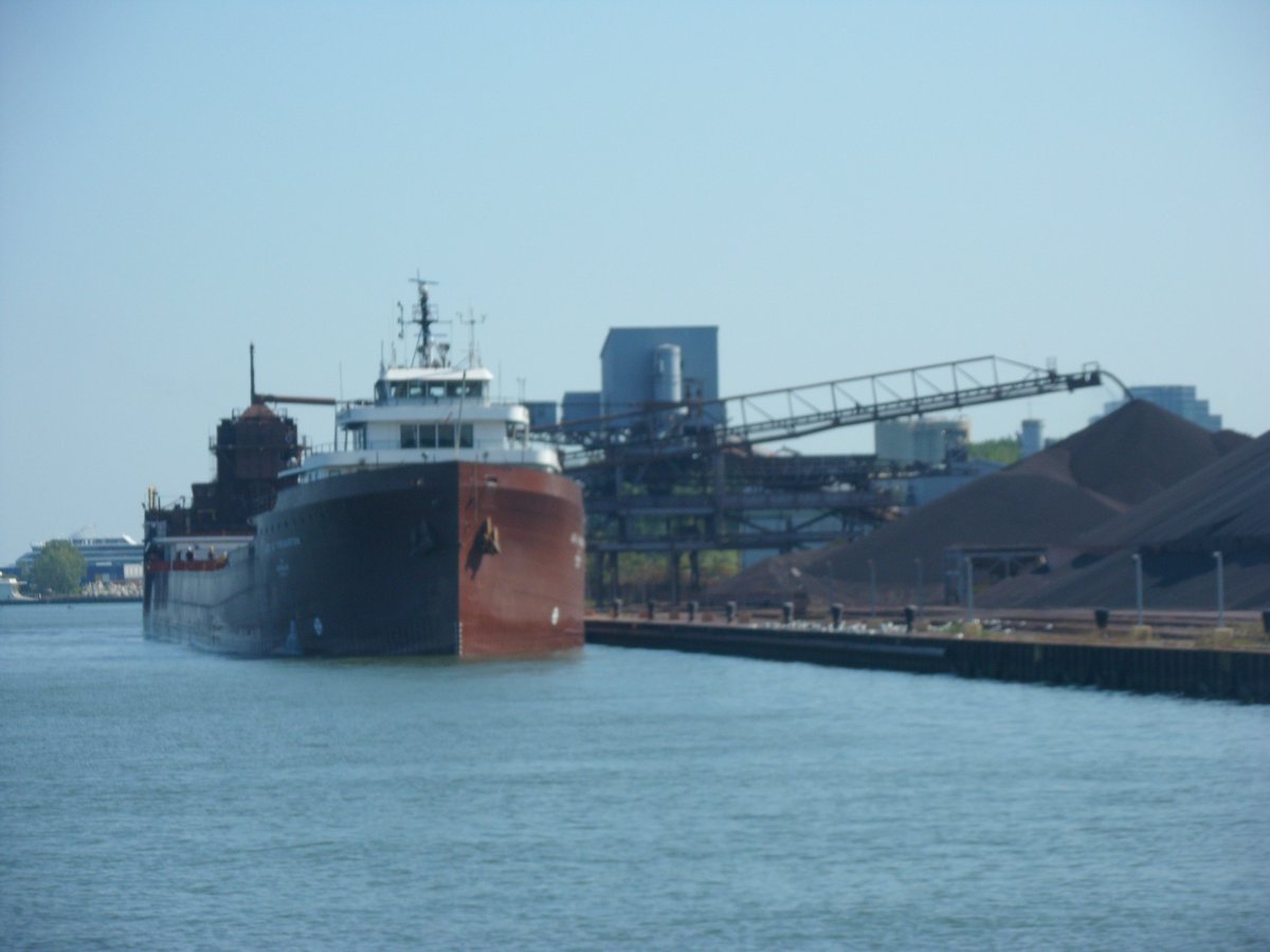 lcaships's tweet image. Shipments of iron ore on the Great Lakes totaled 4.9 million tons in June, a decrease of 9.6% from 2024. Shipments were 1.2% below the month’s 5-year average. Year-to-date the iron ore trade stands at 16.6 million tons, a decrease of 16.1% compared to the previous year’s total.
