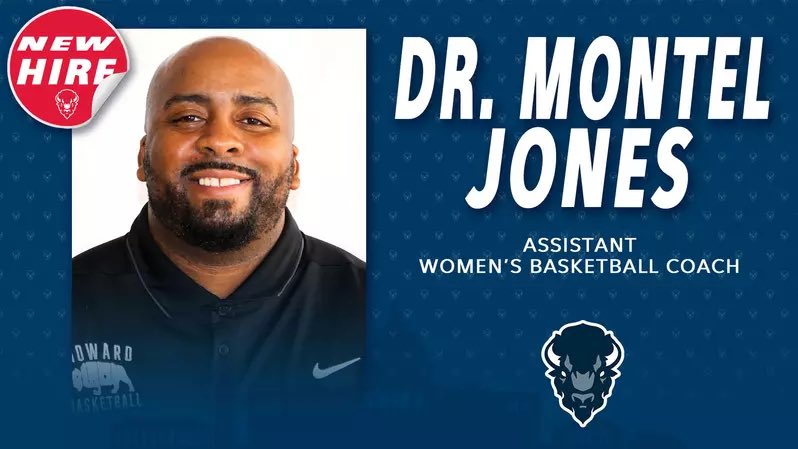 HUBisonSports's tweet image. Dr. Montel Jones hired as @Howard_WBB assistant coach 🦬
hubison.com/news/2025/7/9/…