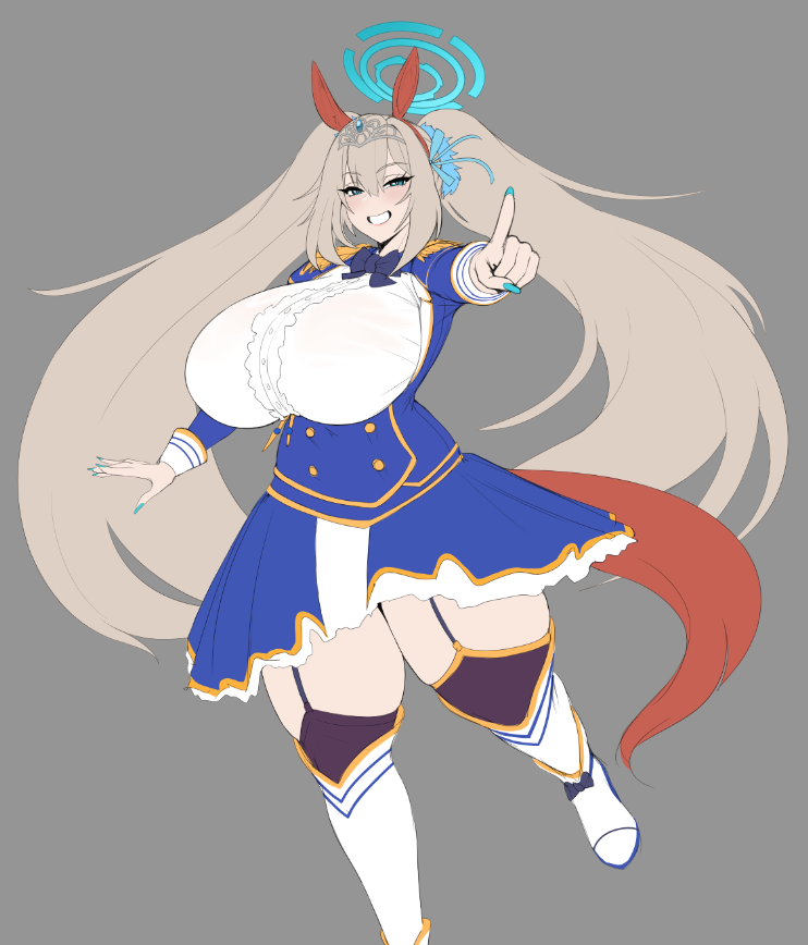 It was supposed to be a sketch but I got way into it so Imma do a full render with this and make it a standee lol

Enjoy Asuna x Daiwa sketch for now lol