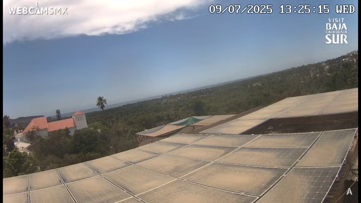 webcamsdemexico's tweet photo. #TodosSantos, #BCSmx, #PuebloMágico.
🌡️ Temperatura actual: 28° C. 🌤️
Vía: @TravelBajaSur.
Vista panorámica #EnVivo 👇🏼
https://t.co/GSQVatWHKD https://t.co/u01szhv2WE