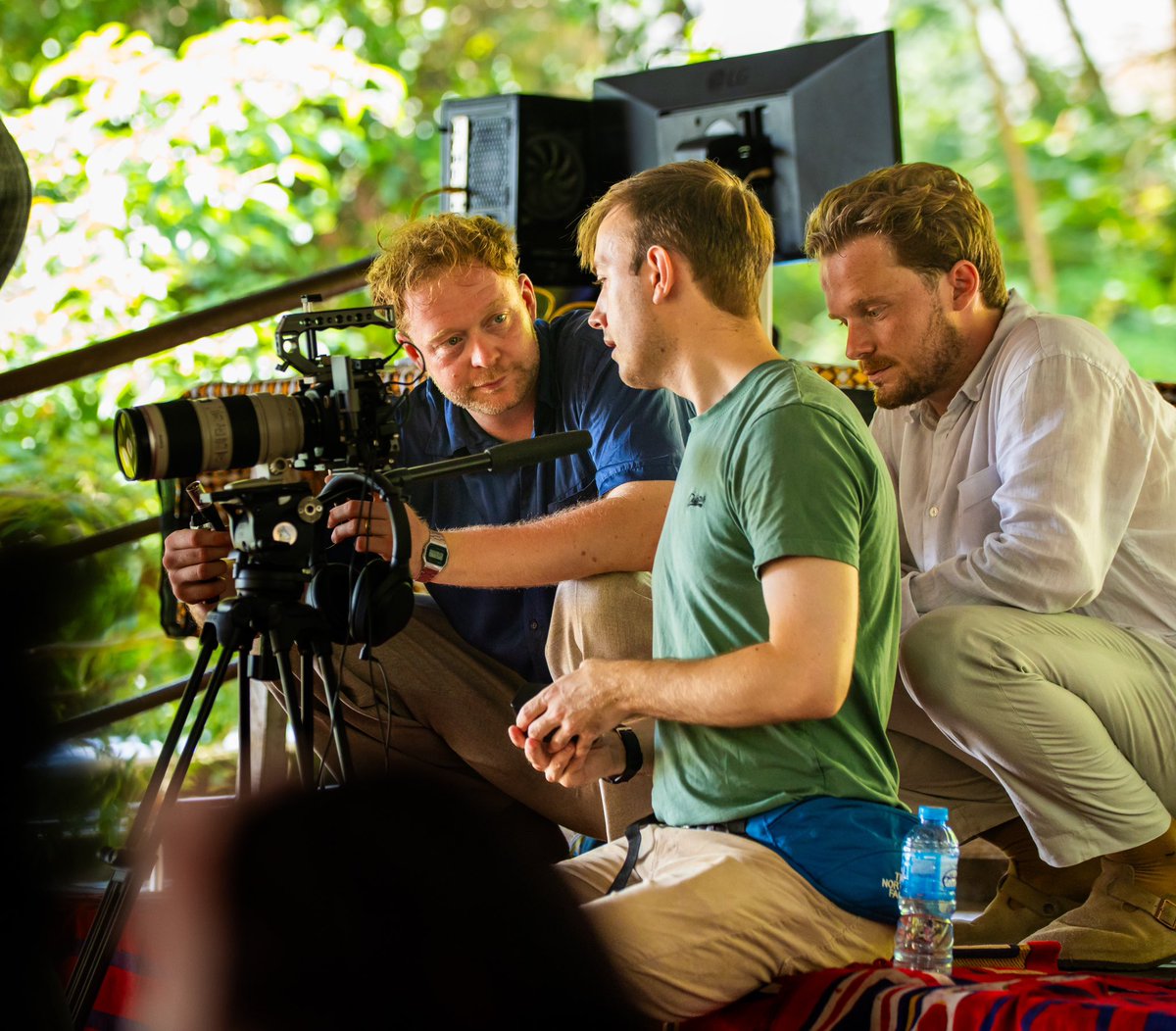 BTS of our team on-site in Africa for the 2025 DePIN Summit