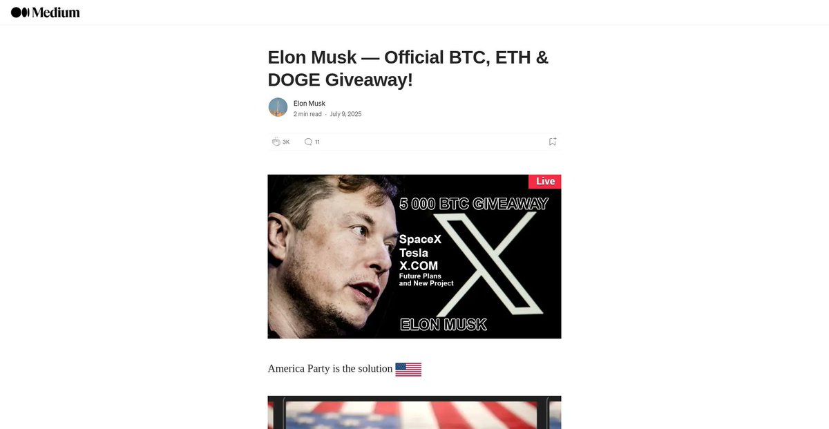 dmitry_gridin's tweet photo. ⚠️ #ScamAlert  "Elon Musk — Official BTC, ETH &amp; DOGE Giveaway!" 
🔗 scam: event-doge[.]us 
🔗 report: https://t.co/EP1hUluTzs
#CryptoScamAlert #phishingalert https://t.co/WXSODAnflY