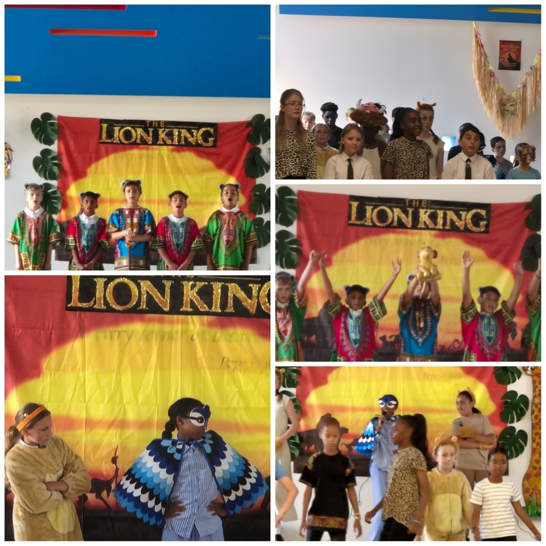 StAndrewsSW16's tweet image. Congratulations to our fabulous Year 6 oupils for their amazing end of year production of The Lion King! The acting, singing and dancing were superb! 🦁🤴👏🏿👏🏻
