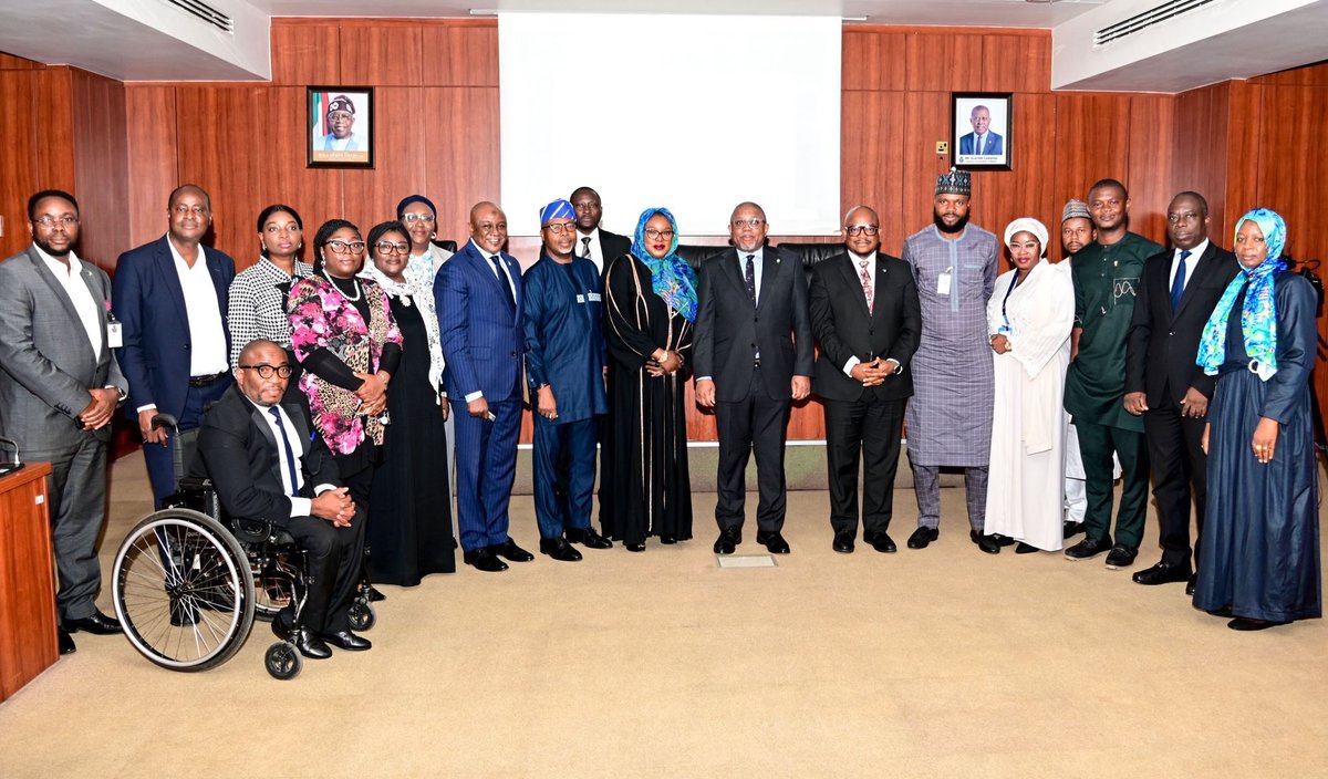 The Deputy Governor, Financial System Stability, Mr. Philip Ikeazor, chairing the 34th National Financial Inclusion Technical Committee Meeting, held on July 8, 2025 at the Central Bank of Nigeria Head Office, Abuja.
 
Members in attendance included policymakers, industry