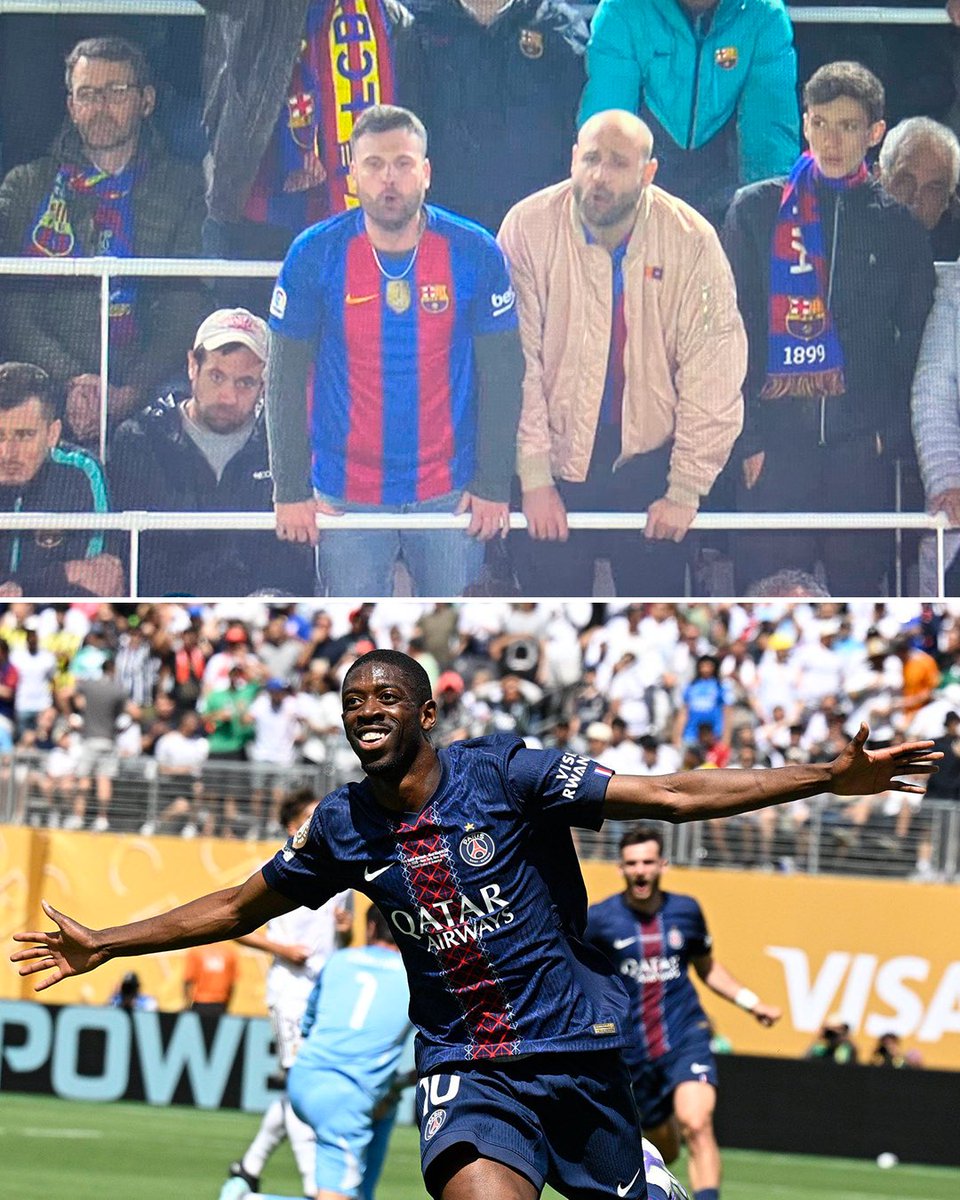 Un programa de futbol, és a dir del PSG, és a dir de Dembélé. ❤️💙