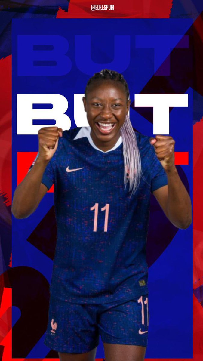 [RETARD]

BUT POUR LA FRANCE ! ⚽️🇫🇷

Diani marque sur penalty juste avant la mi-temps ! ⚽️🥅

🎨<a href="/edf_news_/">Equipe de France News</a> 
#WEURO2025 | #FRA