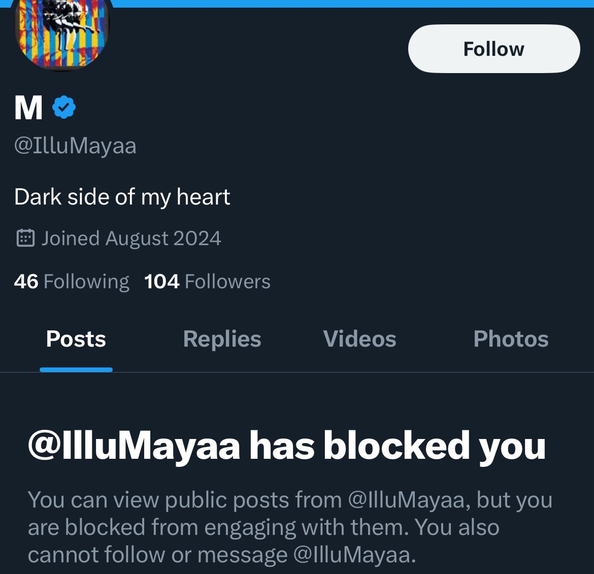 That idiot blocked me for laughing at a comment.