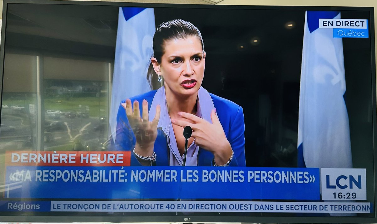 monsefderraji's tweet image. La ministre est incapable de prendre sa part de responsabilité.
C’est facile de pointer du doigt Éric Ducharme, mais elle? Incapable d’admettre ses propres erreurs.
Pourtant, elle est en rencontre avec la SAAQ trois fois par jour sur Teams… sans aucun résultat tangible.…