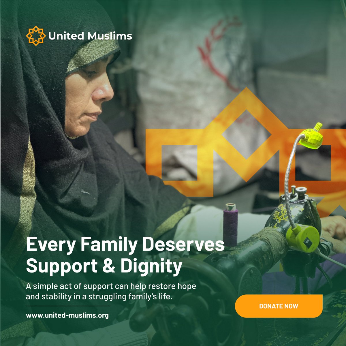 Utd_Muslims's tweet image. Every Family Deserves Support &amp;amp; Dignity
When a family is struggling, even a small act of kindness can restore hope.
Help us empower families to build a better future with dignity, not just charity.
Your support matters.
 united-muslims.org
#UnitedMuslims #SupportWithDignity