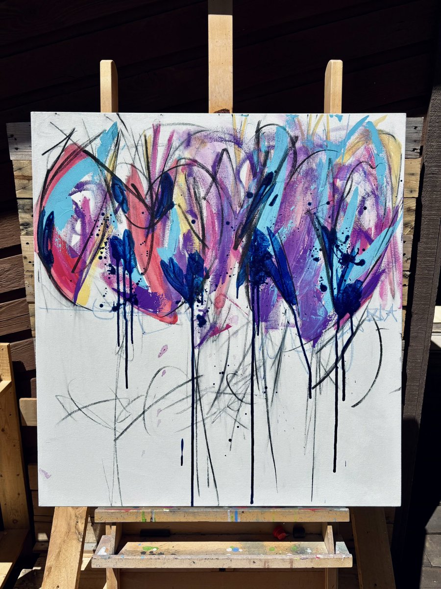 You can take the boy out of the graffiti. But I guess you can’t take the graffiti out of the boy.

De Kooning style study
28x30”/71x76cm

Work in progress. Acrylic and charcoal on canvas. Soon to include some oils.