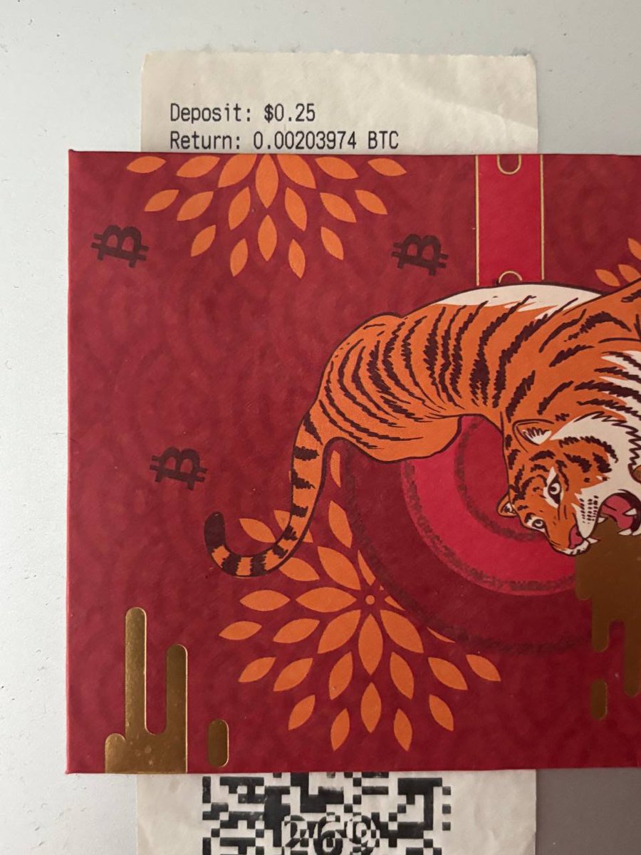 EricChennells's tweet image. The first Bitcoin I purchased was 25 cents worth at DEFCON in 2013.
A guy was walking around with a backpack Bitcoin ATM that only took quarters and would print the public and private key on receipt.
I have never moved the funds and the person who sold it to me has never…