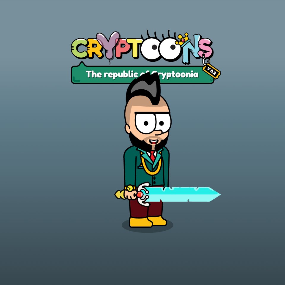 🖼️ **Cryptoon NFT Spotlight** 🖼️

Mint this #NFT now for #FREE from #Cryptoon Kombat - t.me/cryptoon_click…

**Facial_feature**: Wild
**Face_style**: Punk
#cryptoonsNFT #NFTGame