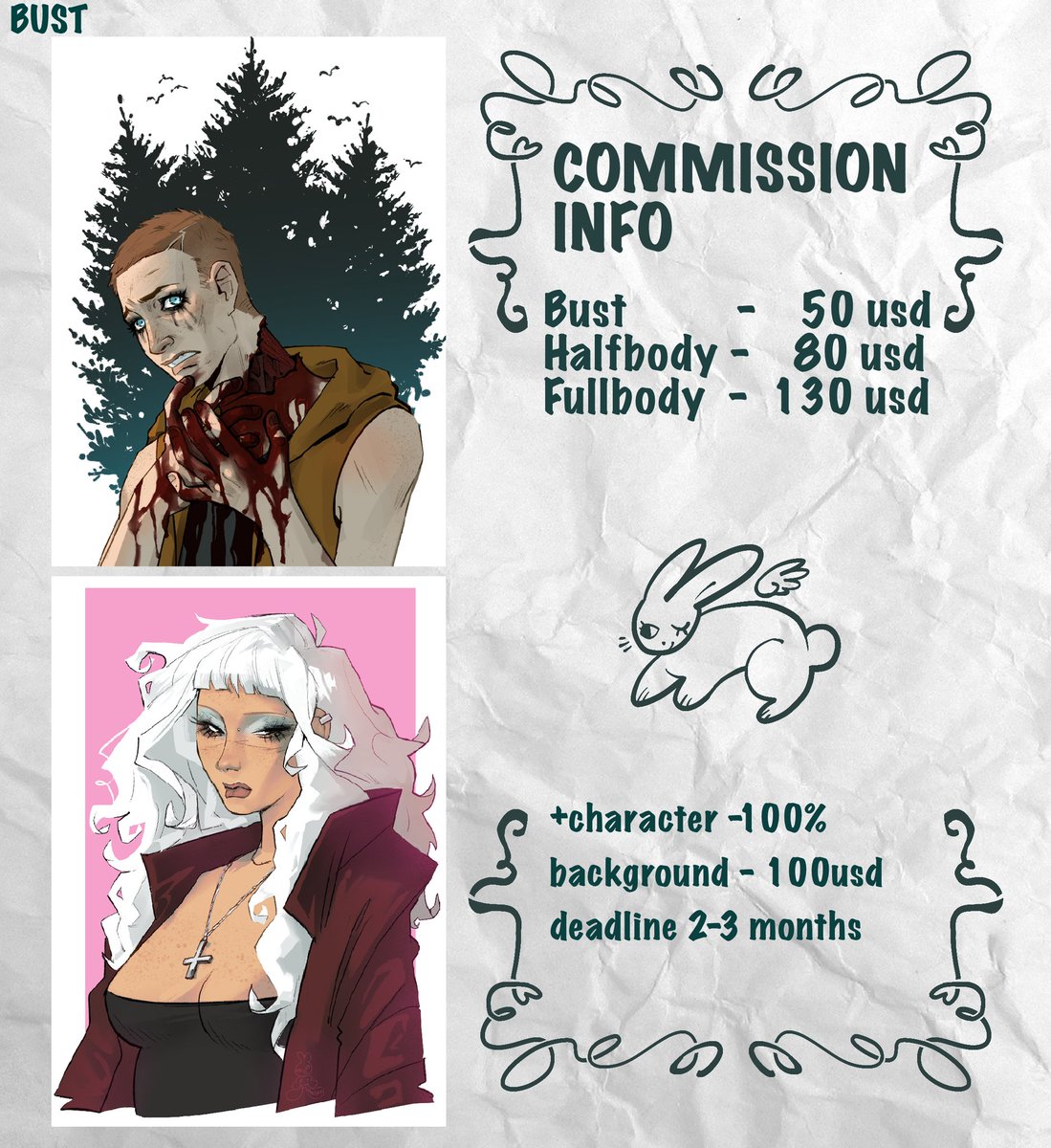 b0lyachka's tweet image. COMMISSIONS ARE OPENED!!

payment via Hipolink 

DM for info!
(Reposts are appreciated)