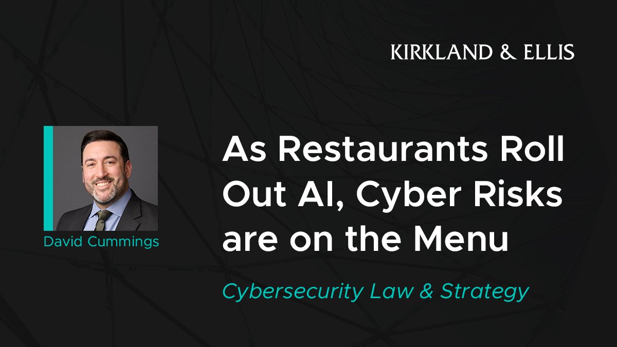 As businesses look to leverage artificial intelligence to enhance efficiency and customer experience, they should be mindful of the risks inherent in collecting and storing personal data. In this article for Cybersecurity Law &amp; Strategy, partner David Cummings discusses steps