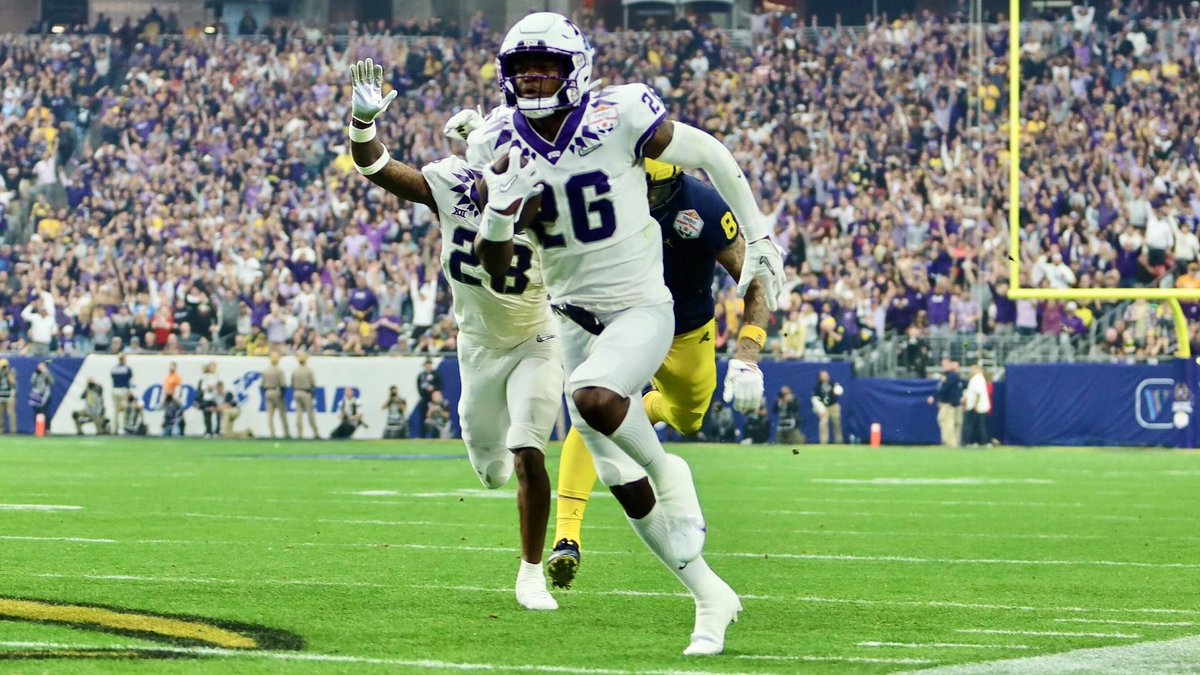 TCU S Bud Clark told me the first thing new S coach Tre Watson told him is TCU will lead the nation in interceptions. A big emphasis on takeaways this season.