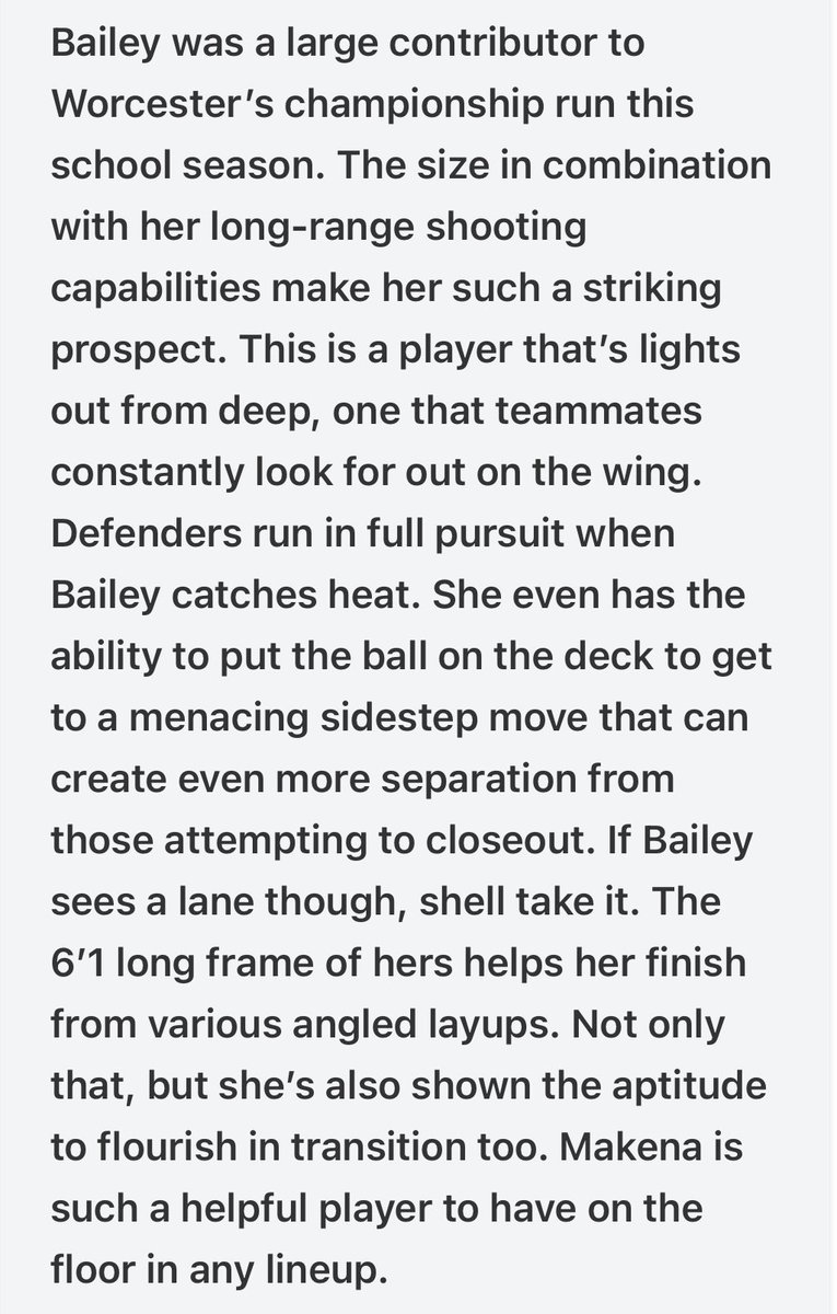 Thank you Mikol Blake-Green and <a href="/PGHNewEngland/">Prep Girls Hoops New England</a> for the write up! Looking forward to the live period!  <a href="/BayStateJags/">Bay State Jaguars</a> <a href="/LaurieBollin/">LAURIE BOLLIN</a> <a href="/mrodrigues423/">Matt Rodrigues</a> <a href="/CoachTyMosley/">Coach Tyreik Mosley</a> <a href="/WorcesterGBB/">Worcester Academy Girls Basketball</a> <a href="/NEPSGBCA/">NEPSGBCA</a> <a href="/JagsRecruiting/">Bay State Jaguars Recruiting</a> <a href="/2FleeTv/">2FleeTv</a>