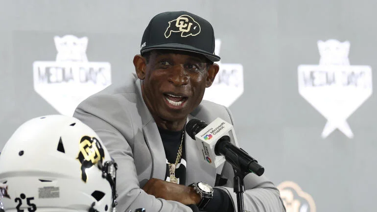 Deion Sanders demonstrated his range at Big 12 Media Days.

Let's unpack his comments, from an insightful QB competition update to another "bulljunk" quip and jab at a media outlet.

📝: cbssports.com/college-footba…