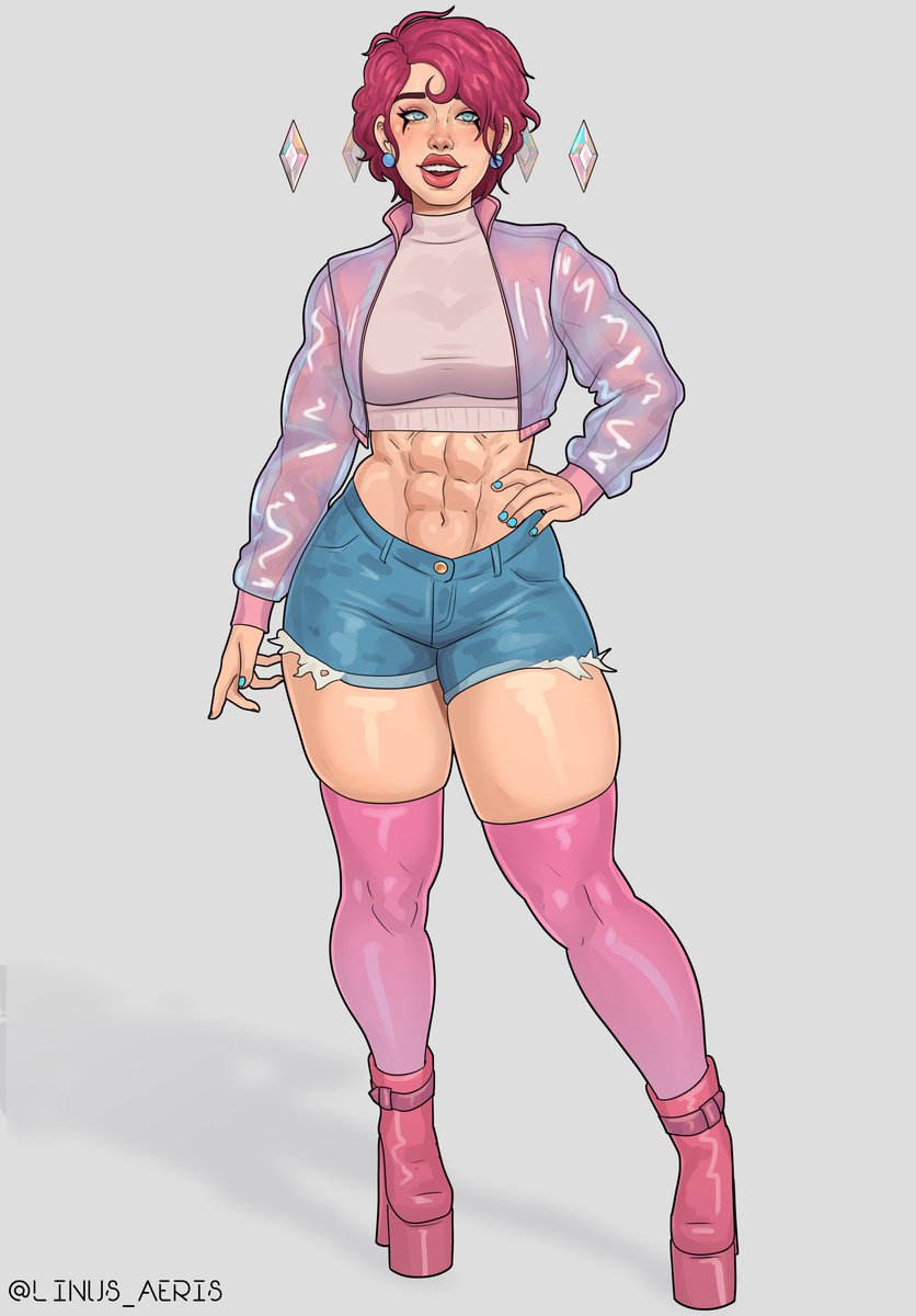 ¡Hola! He hecho este nuevo rediseño de Kristal. &lt;3