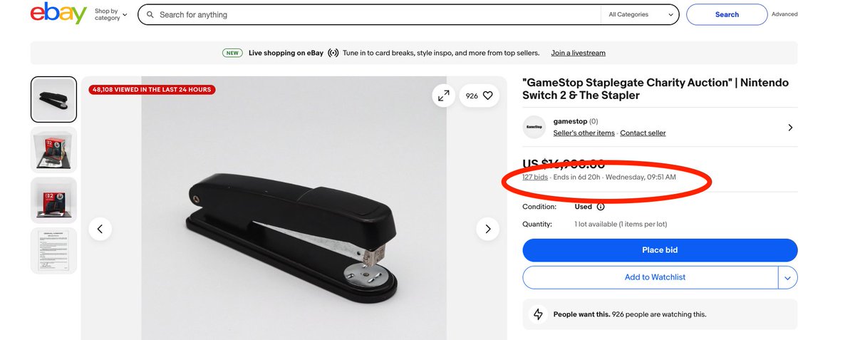 Wolf of Freight St. (@freightdaddie) on Twitter photo Is this "the" countdown?
What's happening next Wednesday at 9:51AM ???
$GME #countdownstarted
#GameStop #staplegate
<a href="/ryancohen/">Ryan Cohen</a> Is this "the" countdown?
What's happening next Wednesday at 9:51AM ???
$GME #countdownstarted
#GameStop #staplegate
<a href="/ryancohen/">Ryan Cohen</a>