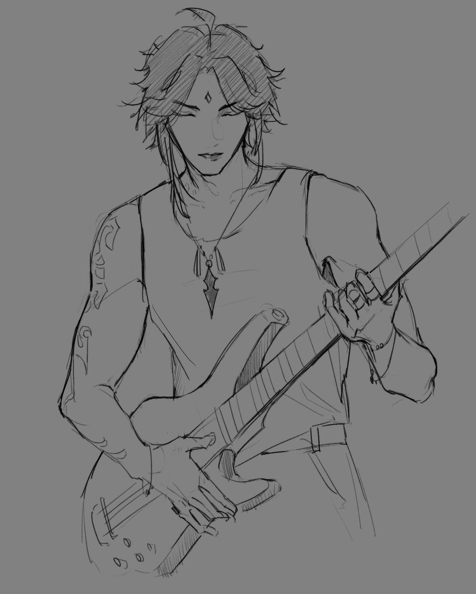 warm-up #魈 #xiao #GenshinImpact