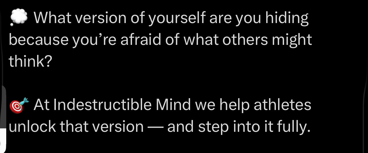 TolarMrT's tweet photo. “What would you be and do if you weren’t afraid of what others thought… or the repercussions?” https://t.co/tBDSaNB83S