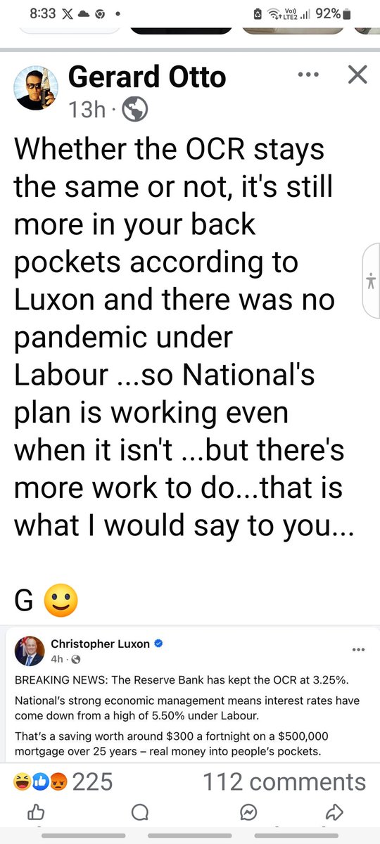 In NatG alternative reality media spun fantasy world famous globe trotting junket PM is doing a fantastic job &amp; holidaying in  Hawaii [Te Puke] while our economy shrinks, goes tits up cost of living rises more homeless but that's all ok cos he is entitled sorted &amp; doesn't care