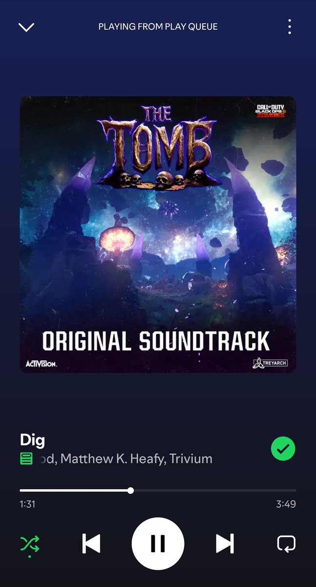 RaviceWrath's tweet image. so easily the best non a7x zombies song, sucks it's on a pretty mid map 😭
