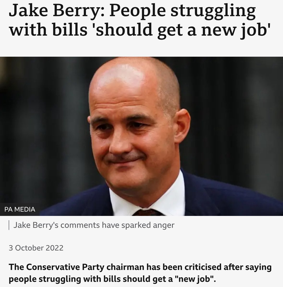 Fucking hell!

Tebbit has only been dead for 48hrs, and already he is risen!