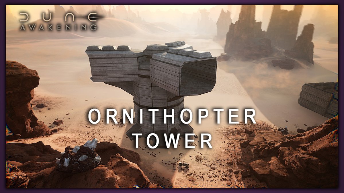 CreativeBuild11's tweet image. HOW TO BUILD A ORNITHOPTER TOWER
@DuneAwakening
#DuneAwakening #speedbuild #gaming
馃摵youtu.be/tTXrnl1OGGk