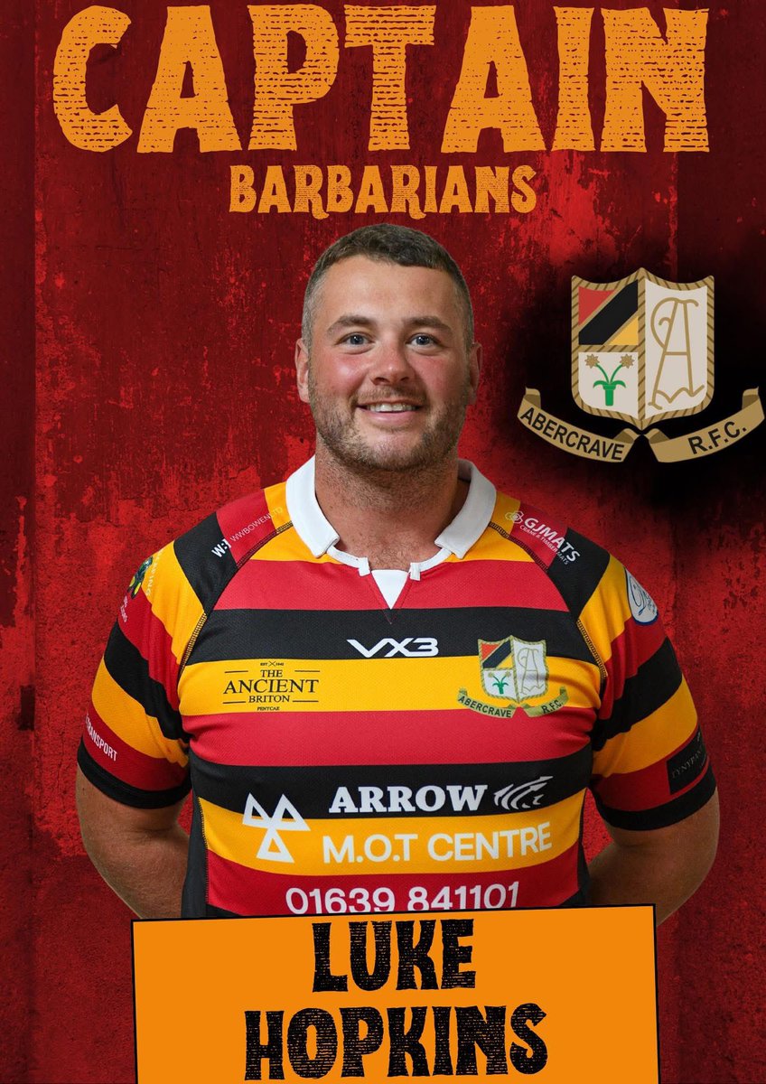 We’re proud to announce that Luke Hopkins will continue as Captain of the Barbarians for the 2025/26 season! 💪

A true leader on and off the field, Luke has been a driving force for the team.

All the best for the season ❤️🖤💛