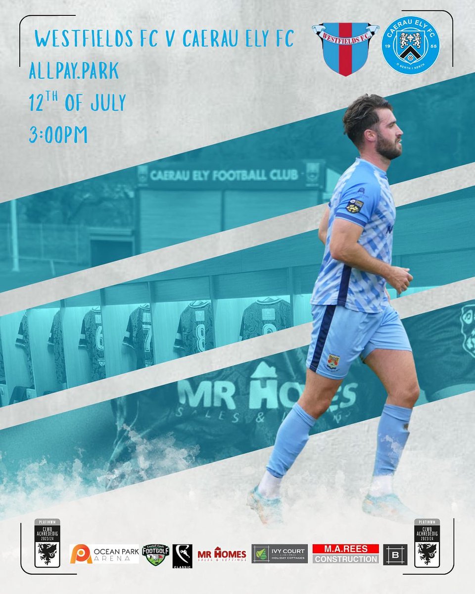 Caerau Ely FC (@caerauelyfc) on Twitter photo We travel to play <a href="/Westfieldsfc1/">Westfields FC</a> this coming Saturday in our final pre-season match.
#ONerthINerth <a href="/YClwbPelDroed/">Y Clwb Pêl-Droed</a> <a href="/AllWalesSport/">All Wales Sport</a> <a href="/FutbologyWales/">Futbology Wales 🏴</a> <a href="/CymruLeagues/">JD Cymru Leagues 🏴</a> <a href="/danjdavies/">Dan (topbinsmag)</a> We travel to play <a href="/Westfieldsfc1/">Westfields FC</a> this coming Saturday in our final pre-season match.
#ONerthINerth <a href="/YClwbPelDroed/">Y Clwb Pêl-Droed</a> <a href="/AllWalesSport/">All Wales Sport</a> <a href="/FutbologyWales/">Futbology Wales 🏴</a> <a href="/CymruLeagues/">JD Cymru Leagues 🏴</a> <a href="/danjdavies/">Dan (topbinsmag)</a>