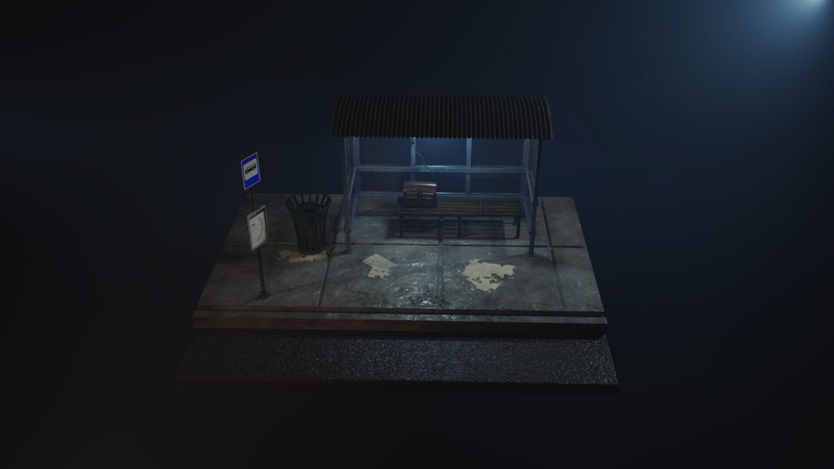 ✨ From concept to color grade — this Bus Stop Diorama by Paul T., a VCAD 3D MAAD grad, is a total vibe.

Built in Maya, painted in Substance, rendered in Arnold, graded in Resolve

🚨 See more like this at our Online Grad Exhibition on July 23!
RSVP now: bit.ly/4lFCGF6