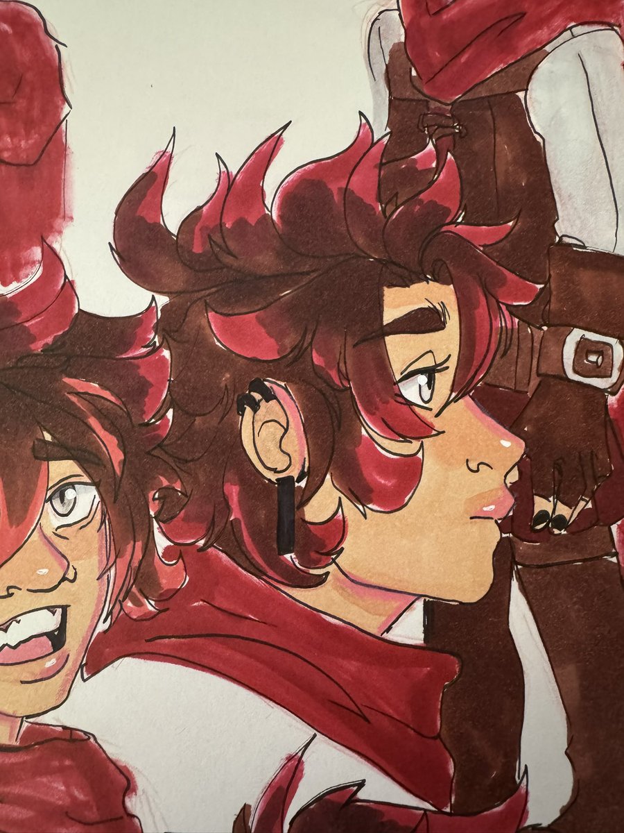 Doodles and close up of doodles of Ruby!

#RWBYfanart #RWBY