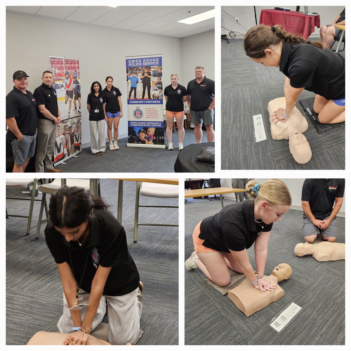 OwenSoundPolice (@owensoundpolice) on Twitter photo Tonight, our Youth in Policing Students received CPR & AED training from the <a href="/TDBeATAssoc/">TDBeAT Association</a>, a non-profit committed to sharing awareness & training in loving memory of Tyson Downs.
#YouthLeaders #BetterPrepared Tonight, our Youth in Policing Students received CPR & AED training from the <a href="/TDBeATAssoc/">TDBeAT Association</a>, a non-profit committed to sharing awareness & training in loving memory of Tyson Downs.
#YouthLeaders #BetterPrepared