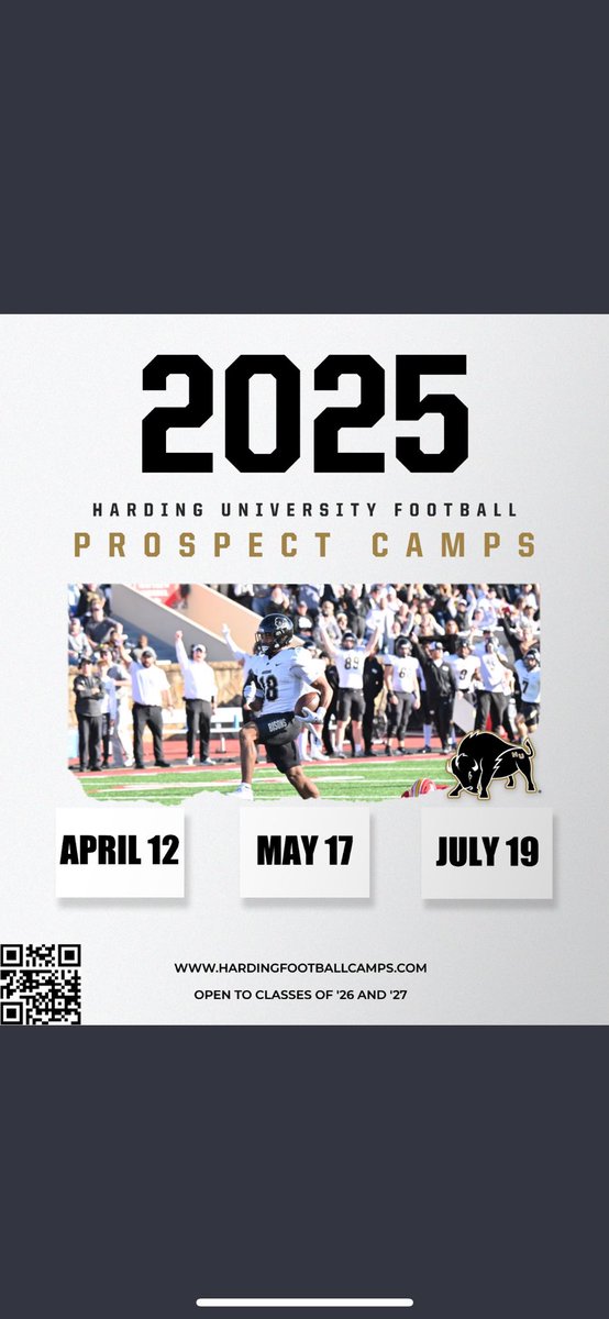 Thanks for the invite <a href="/CoachD_BisonsWR/">Ryan Derrick</a> !!