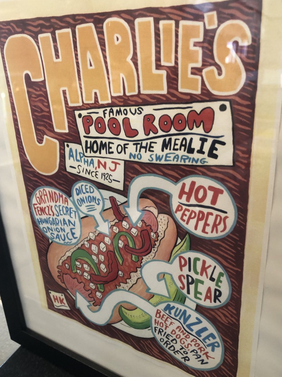petegenovese's tweet image. Charlie’s Pool Room is back! The legendary NJ hot dog joint in Alpha just reopened after a 10-year hiatus. It’s now called Charlie’s Hot Dogs. But the mealies and Grandma Fencz’s secret sauce are still on the menu