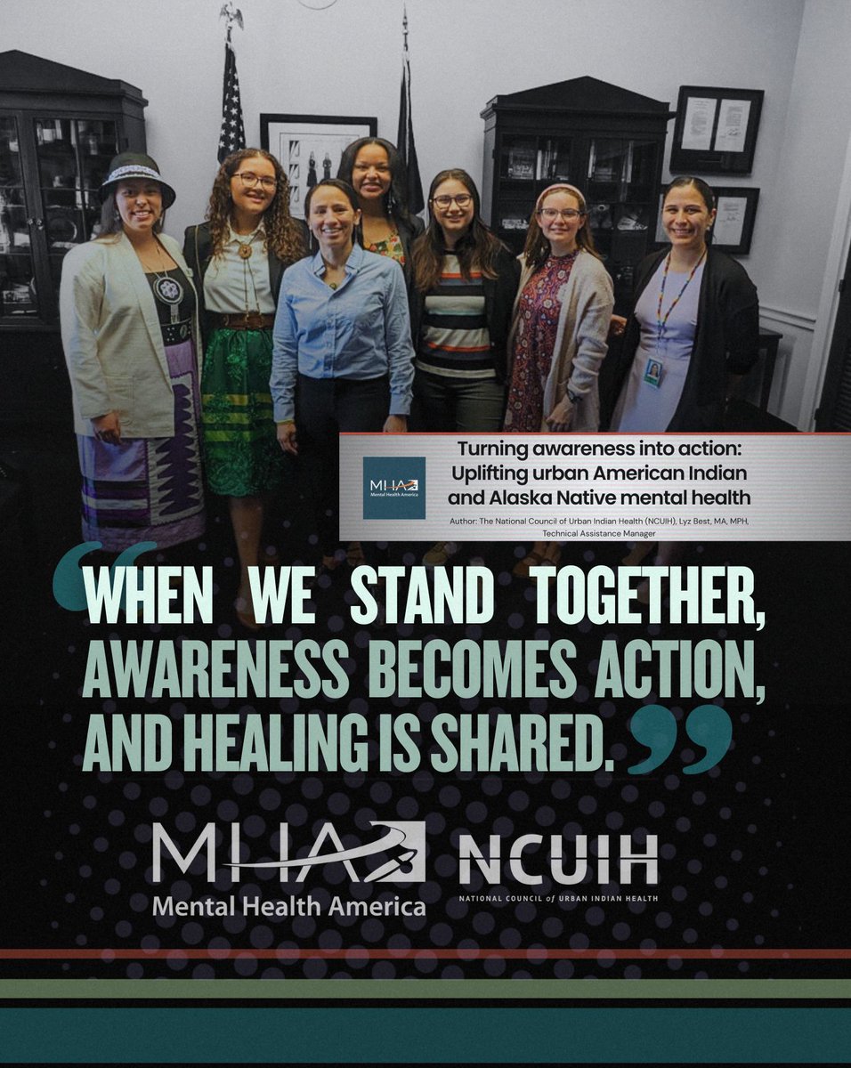 National Council of Urban Indian Health (@ncuih_official) on Twitter photo BIPOC Mental Health Month spotlight: Native youth are translating awareness into action. Our guest post for <a href="/MentalHealthAm/">Mental Health America</a> shares how youth-led campaigns, Hope for Life Day, & UIO training are strengthening mental well-being in cities nationwide. ➜buff.ly/6WF1gih BIPOC Mental Health Month spotlight: Native youth are translating awareness into action. Our guest post for <a href="/MentalHealthAm/">Mental Health America</a> shares how youth-led campaigns, Hope for Life Day, & UIO training are strengthening mental well-being in cities nationwide. ➜buff.ly/6WF1gih