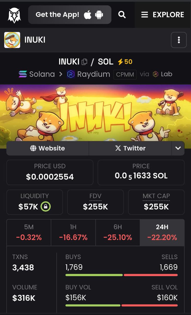 mischief_soul20's tweet photo. 🚨 $INUKI NEW MEMECOIN ALERT! 

Remember my last memecoin call? It gave 100% profit (2X)!*🚀  

If you missed that pump, don’t ignore $INUKI  this time! 📈  

*BUY NOW before it pumps!* 🚀💸

CA 
5td6aHmUZxii1QharcgZ3k1iKU6ajKVtiPz19snKbonk 

#Memecoin #Crypto #INUKI #100X https://t.co/s7pRizh6P0