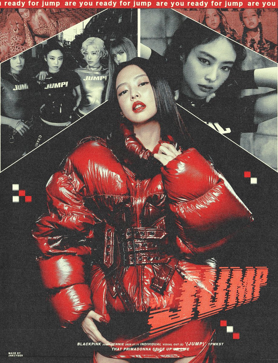Jennie poster for '뛰어(JUMP)' ☆