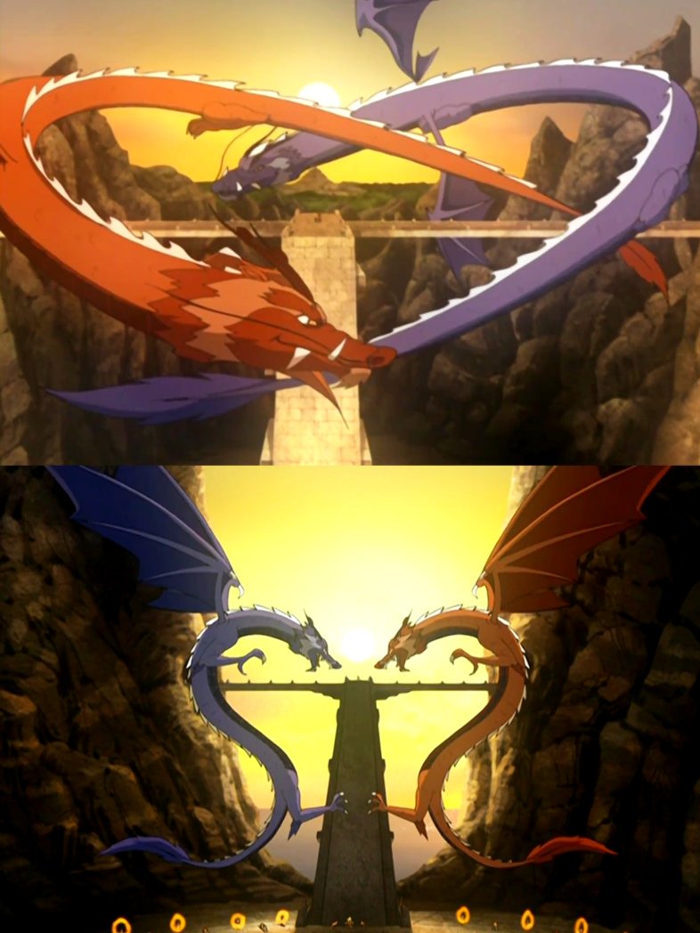 The Firebending masters, Ran and Shao