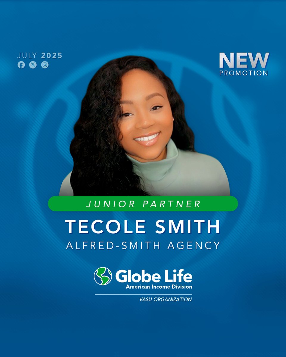 VasuOrg's tweet photo. This month, Tecole Smith will celebrate 5 years with the Vasu Org—and today, she takes the next step in her incredible journey. Her consistency, resilience, and silent strength have set her apart—and the best is still to come. https://t.co/8oYC5HHNjW