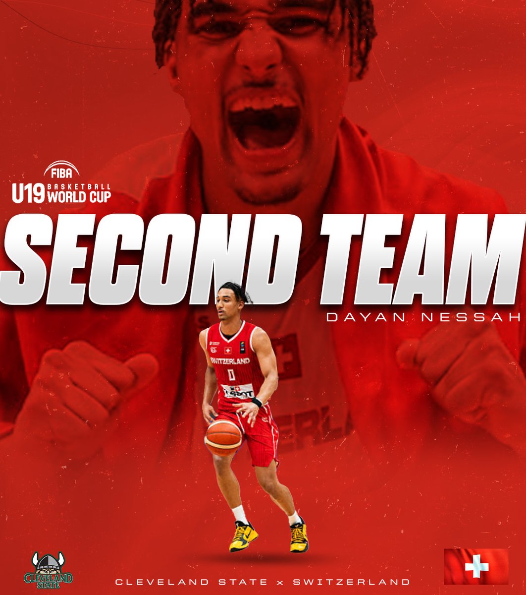 csu_basketball's tweet image. Big congratulations to @NessahDayan0 for being named to the FIBA U19 World Cup All-Tournament Second Team!
Dayan averaged 17.7 points and 9.3 rebounds per game over Team Switzerland's seven games.
#BUILD | #GoVikes