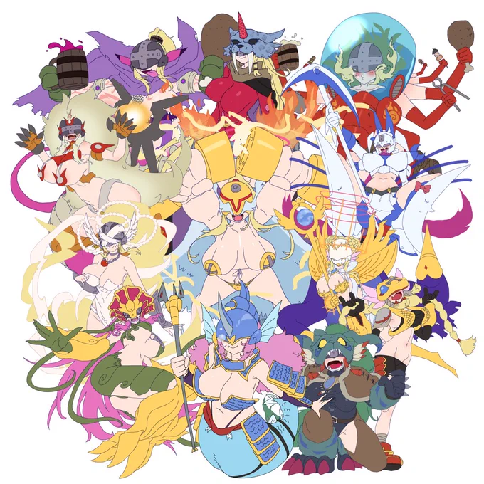 コレがオリンポス十二ウーモンだッッッ!!!!