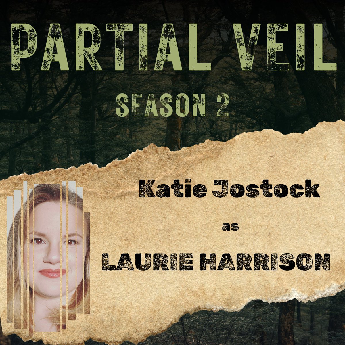 Partial Veil (@partialveilad) on Twitter photo We are absolutely thrilled to welcome <a href="/katiejostockvo/">Katie Jostock 🎙️ Voice Actor</a> to the cast for Season 2! 🌳🖤🍄🖤🌳
#podcast #audiodrama #folkhorror #eldritchhorror #folkhorrorppdcast #eldritchhorrorpodcast #fiction #fictionpodcast #psychologicalhorror #indiepodcast #foreststory #indiedrama We are absolutely thrilled to welcome <a href="/katiejostockvo/">Katie Jostock 🎙️ Voice Actor</a> to the cast for Season 2! 🌳🖤🍄🖤🌳
#podcast #audiodrama #folkhorror #eldritchhorror #folkhorrorppdcast #eldritchhorrorpodcast #fiction #fictionpodcast #psychologicalhorror #indiepodcast #foreststory #indiedrama