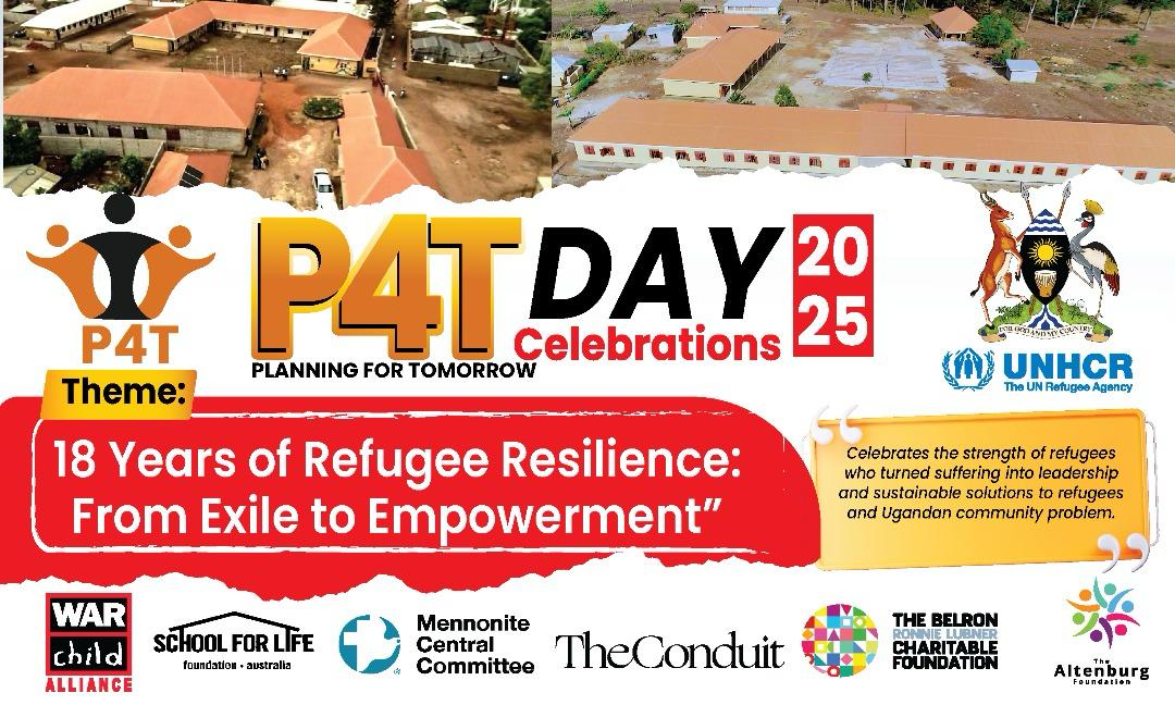 🔥 Big Day Tomorrow!
🎉 #P4TDay2025 is here!
📍 Kyangwali Refugee Settlement
🕘 09:00AM–2:00PM EAT
🗣 18 Years of Refugee Resilience
🎤 Theme: "From Exile to Empowerment"
Join us for stories of strength, music, leadership &amp; impact!
#Refugees #Leadership #FromExileToEmpowerment