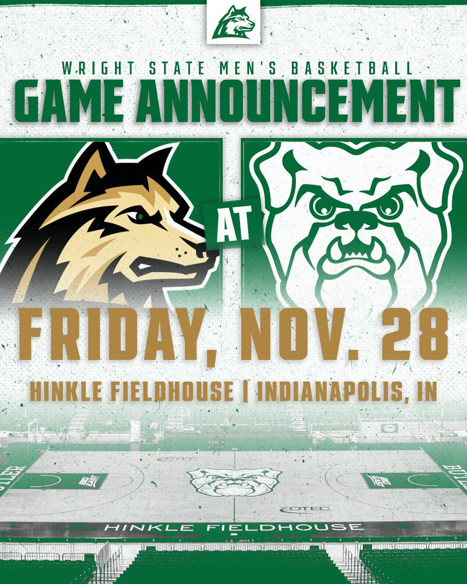 🚨 𝟐𝟎𝟐𝟓-𝟐𝟔 𝐆𝐚𝐦𝐞 𝐀𝐧𝐧𝐨𝐮𝐧𝐜𝐞𝐦𝐞𝐧𝐭 🚨🐺

We square off with an old Horizon League foe on November 28 when we travel to take on Butler for the first time since February 2012!
📝: bit.ly/3TxJt7J
#RaiderUP | #RaiderFamily