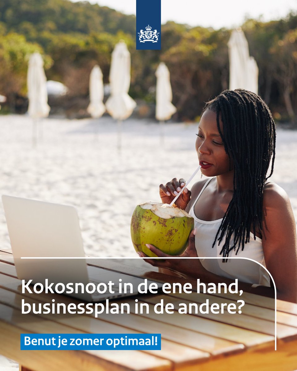 Zomer = perfect moment om na te denken over jouw droom: een eigen bedrijf starten? 😃 Check bit.ly/3TPxBhH en zet die eerste stap! 😎 #ondernemersplein