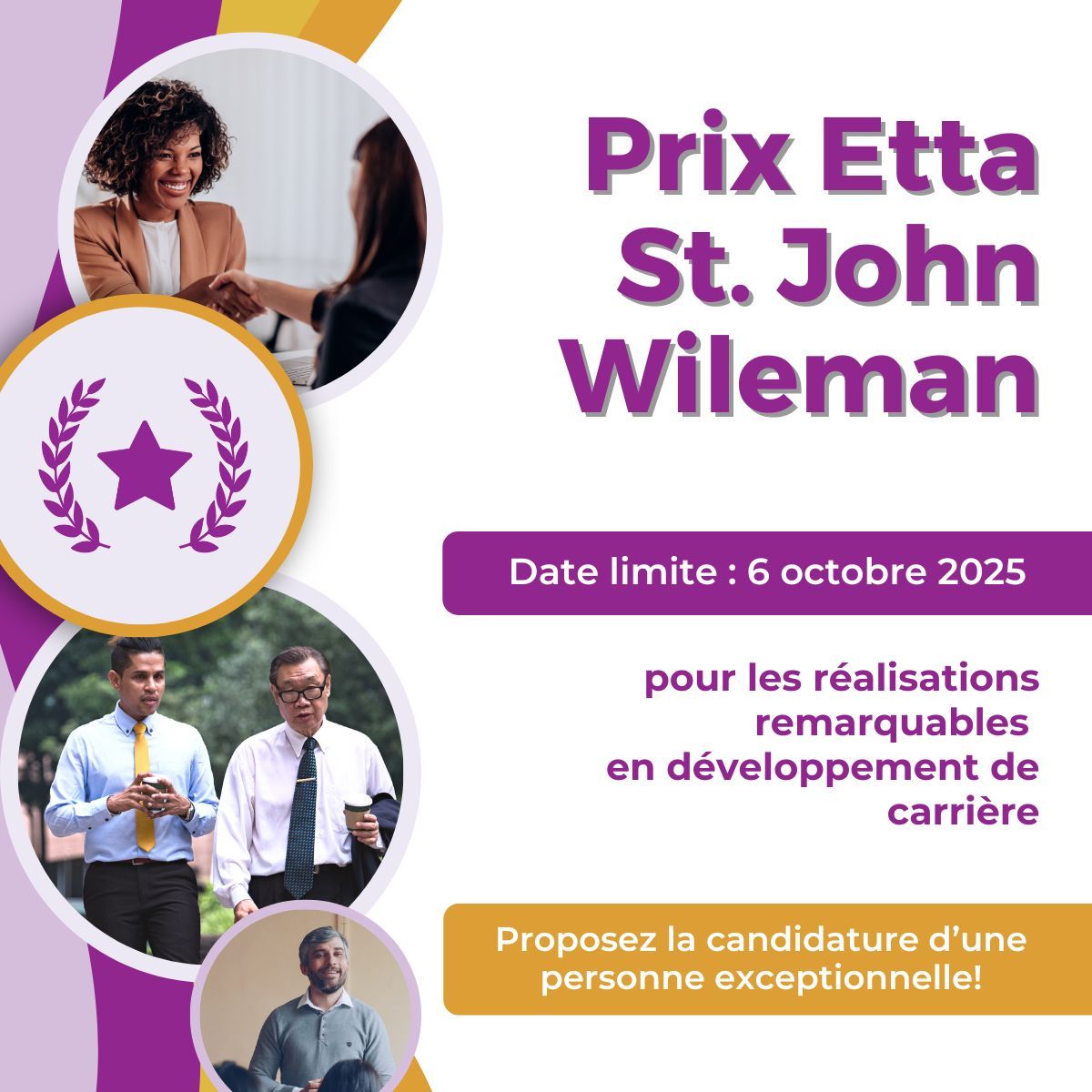 🔔 Rappel : L’appel à candidatures pour le prix Etta St. John Wileman est toujours ouvert!

Soumettez une candidature d’ici le 6 octobre 2025 → bit.ly/4eEsQAZ