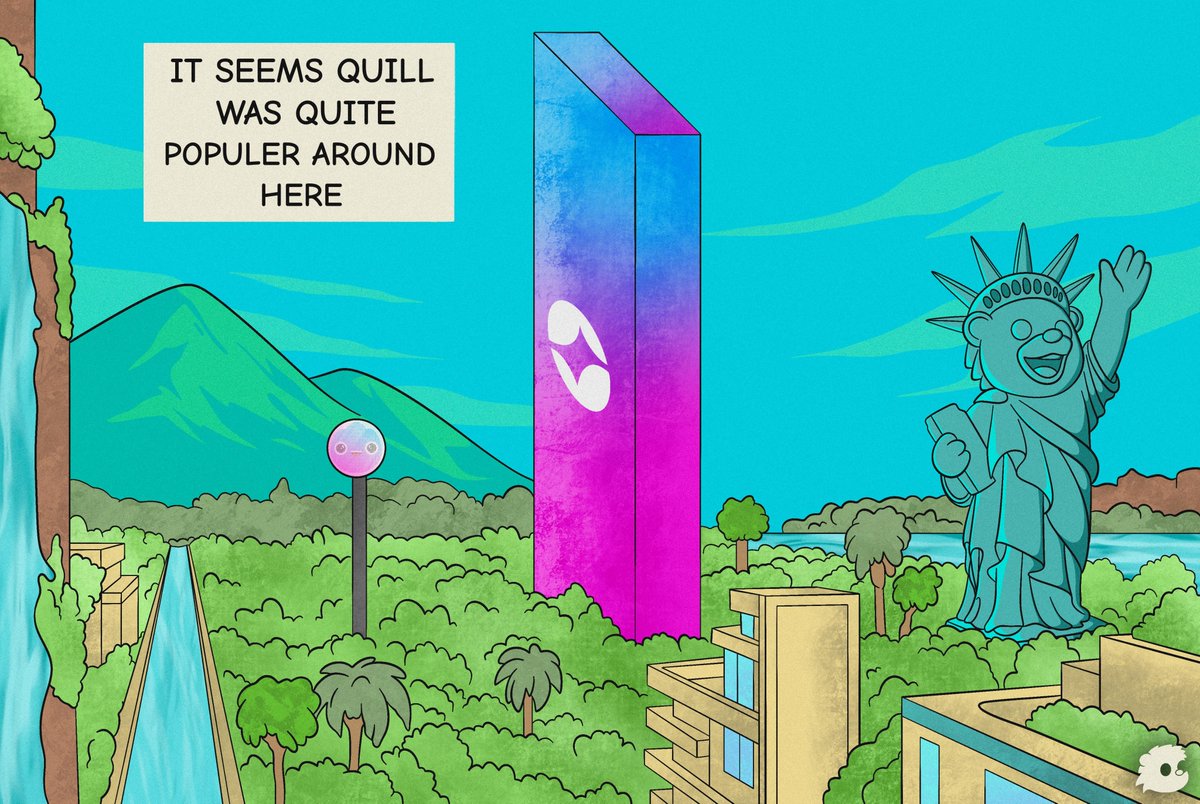 Quills was always on top...