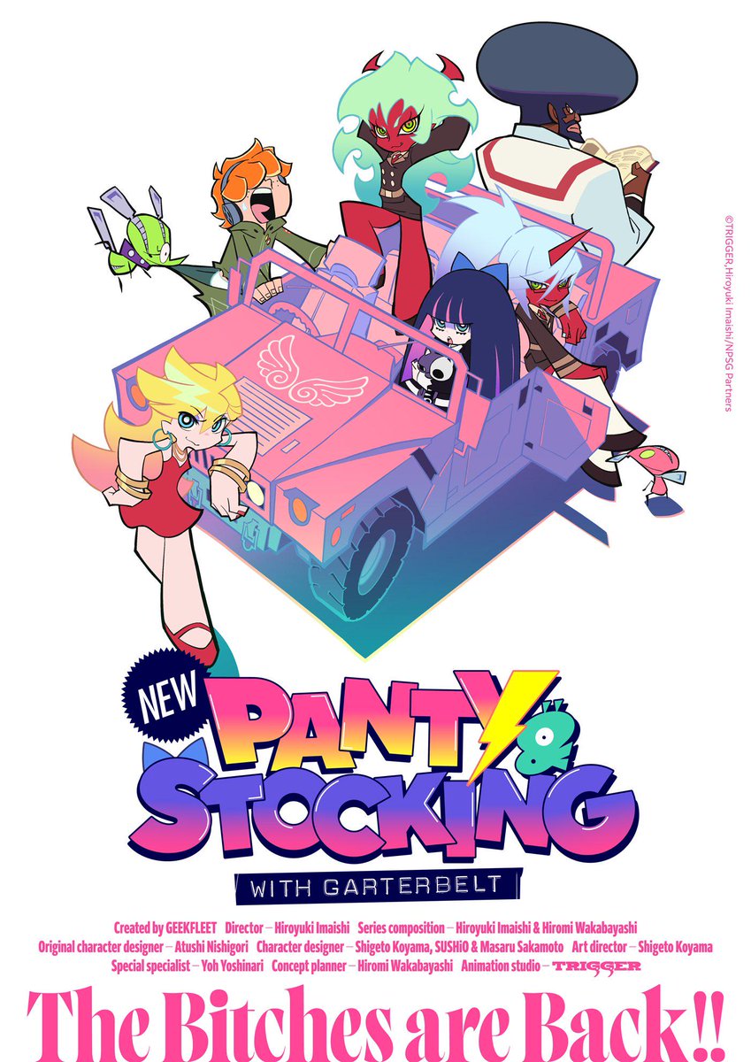Courtney Lin 🦇🖤 DRACULAURA MONSTER HIGH (@thecourtneylin) on Twitter photo So excited to announce that I voice Panty in Season 2 of the eng dub for Panty and Stocking that dropped today on Amazon Prime! Big thanks to <a href="/trigger_inc/">TRIGGER Inc.</a> , <a href="/PixelogicMedia/">Pixelogic Media</a> , our director Angela, and the lovely Brett. Shoutout to my castmates as well 😝 So excited to announce that I voice Panty in Season 2 of the eng dub for Panty and Stocking that dropped today on Amazon Prime! Big thanks to <a href="/trigger_inc/">TRIGGER Inc.</a> , <a href="/PixelogicMedia/">Pixelogic Media</a> , our director Angela, and the lovely Brett. Shoutout to my castmates as well 😝